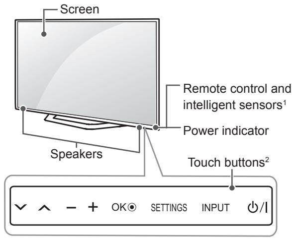LG 42LM3450 - Parts and buttons - 1