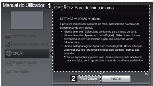 LG 42LM3450 - COMO UTILIZAR O GUIA DO UTILIZADOR - 1