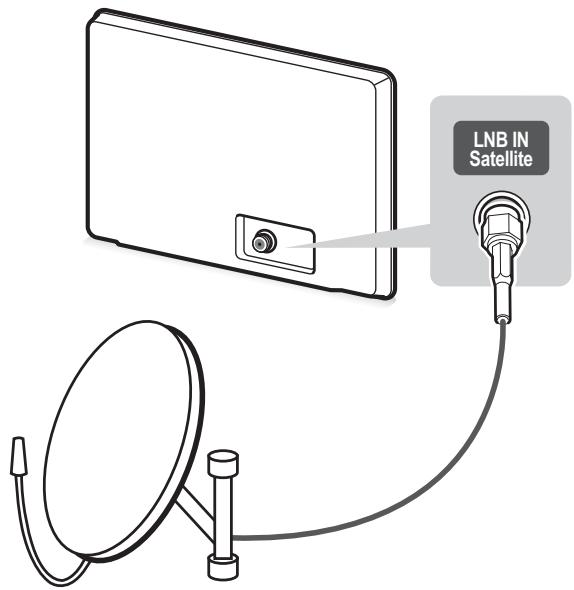 LG 42LM3450 - Satellite dish connection - 1