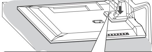 LG 42LM3450 - Attaching the stand - 3