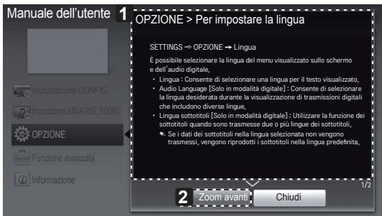 LG 42LM3450 - UTILIZZO DELLA GUIDA UTENTE - 4