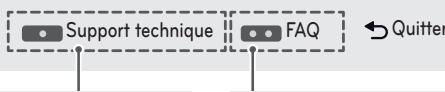 LG M1931D-PZ,  M2232D-PZ,  M2432D-PZ,  M2631D-PZ,  M2732D-PZ - Accès aux menus principaux - 2
