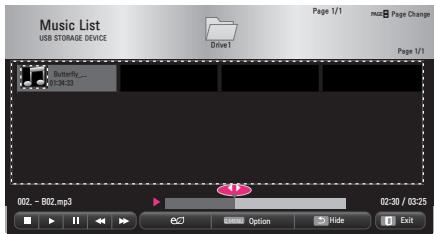 LG PB60G - Browsing Music List - 2