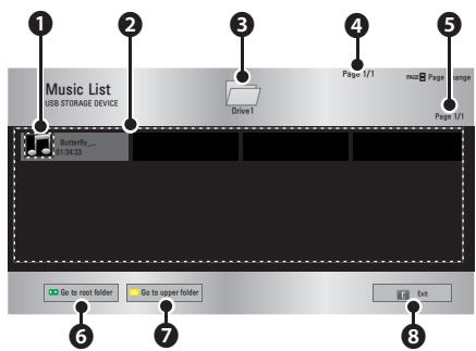 LG PB60G - Browsing Music List - 1
