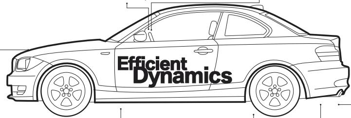 BMW 120D COUPE - Indicateur de changement de rapport - 1