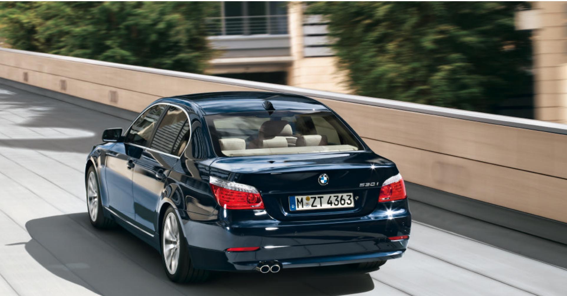 BMW 540I - ll tient ses distances. - 1