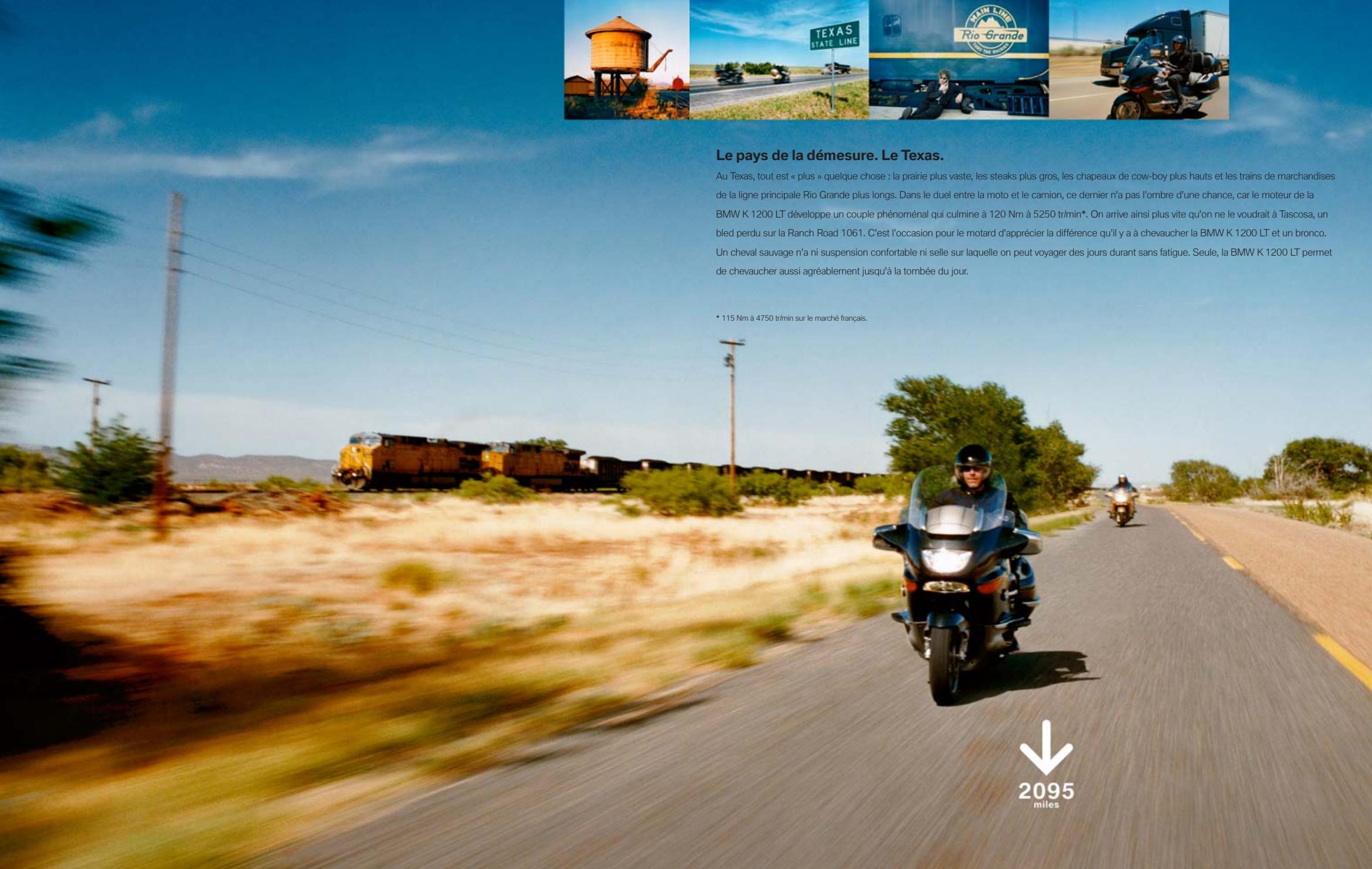 BMW K 1200 LT - Le pays de la démesure. Le Texas. - 1