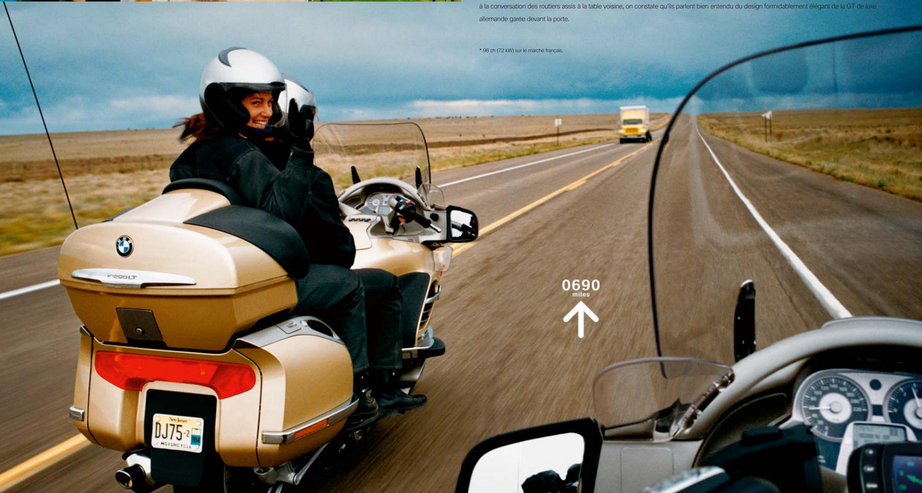 BMW K 1200 LT - En route vers le meilleur hamburger du monde. - 1