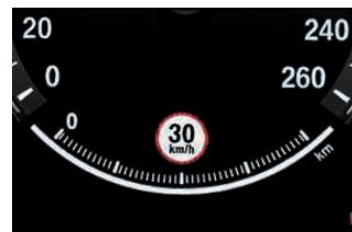 BMW INNOVATION - Indicateur de limitation devitesse. il affiche les limitations de vitesse directement dans le POSTE de conduite. - 2