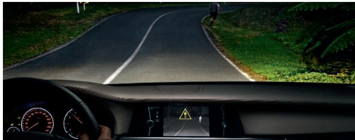 BMW INNOVATION - Systeme de VISION nocturne « NIGHT VISION »: pour y VOIR CLAIR dans le NOIR. - 1