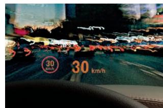 BMW INNOVATION - Indicateur de limitation devitesse. il affiche les limitations de vitesse directement dans le POSTE de conduite. - 3