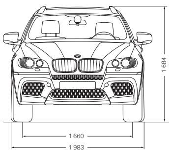 BMW X5 M ET X6 M - Inserts décorats. - 16