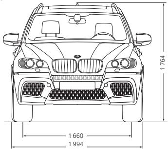 BMW X5 M ET X6 M - Inserts décorats. - 12