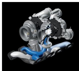 BMW X5 M ET X6 M - MOTEUR M TWIN POWER TURBO. LE PREMIER TURBOCOMPRESSEUR M. - 4