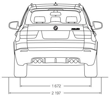 BMW X5 M ET X6 M - Inserts décorats. - 13