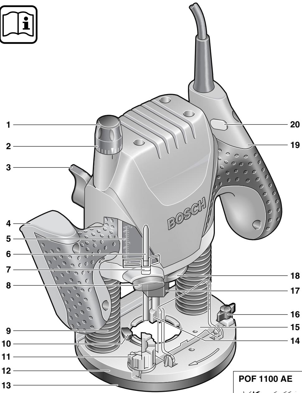 BOSCH POF 1300 ACE - POF 1300 ACE - 4