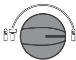 BOSCH PBH 180 RE - Pre-selectação do número de rotação (Fig. N) - 1