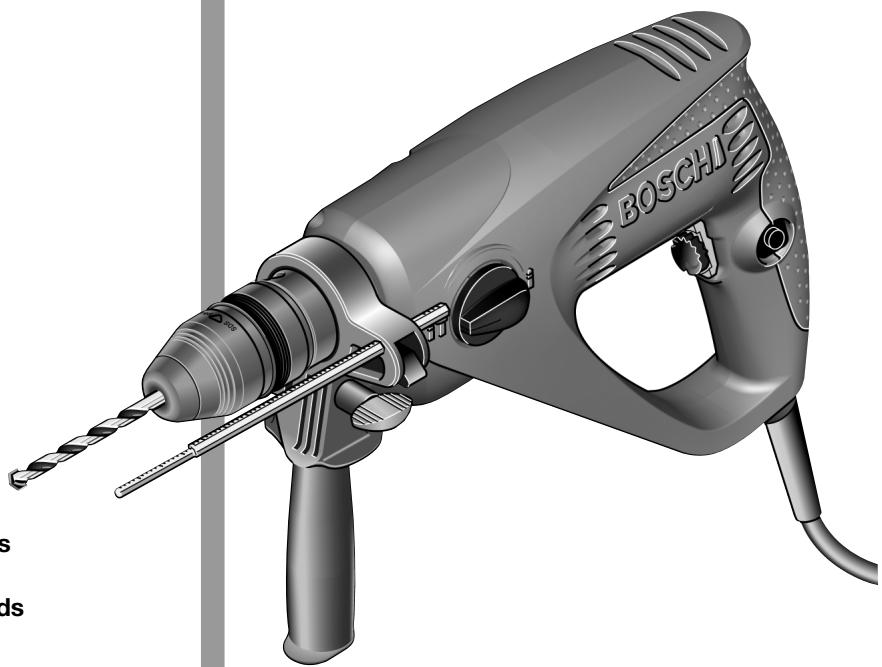 BOSCH PBH 180 RE - PBH 200 FRE - 1