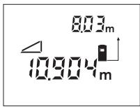 BOSCH DLE-50 PROFESSIONAL - Indirekte Längenmessung (siehe Bild F) - 1