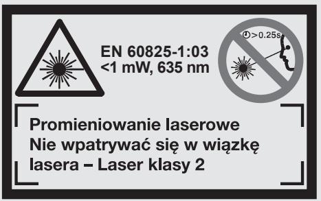 BOSCH DLE-50 PROFESSIONAL - Wskazówki bezpieczewska - 1