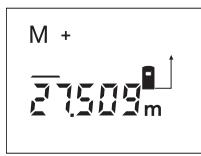BOSCH DLE-50 PROFESSIONAL - Salvataggio in memoria/addizione dei valori di misurazione - 1