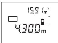 BOSCH DLE-50 PROFESSIONAL - Flächenmessung - 1