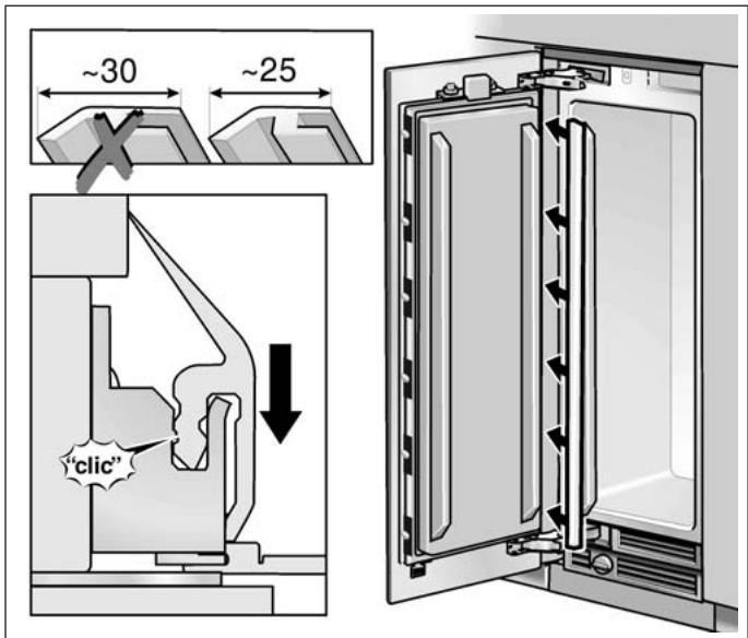 BOSCH FID24P00 - Monter le bandeau protège-doigts - 4