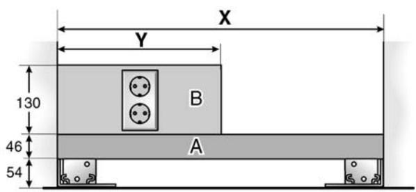 X Y 130 B A 46 54