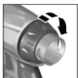 BOSCH PFS 105 E - Cantidad pulverizada Ajuste - 4