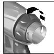 BOSCH PFS 105 E - Cantidad pulverizada Ajuste - 2