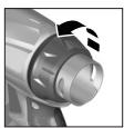 BOSCH PFS 105 E - Purskiamos medziagos Nustatymaskiekis - 2