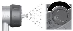 BOSCH PFS 105E - Réglage - 1