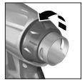 BOSCH PFS 105E - Cantidad pulverizada Ajuste - 2