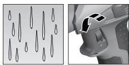 BOSCH PFS 55 - Quantità di liquido da Regolazione spruzzare - 1