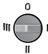 BOSCH PFZ 700 - Mouvement pendulaire position II : - 1