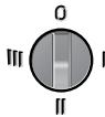 BOSCH PFZ 700 - Mouvement pendulaire position I : - 1