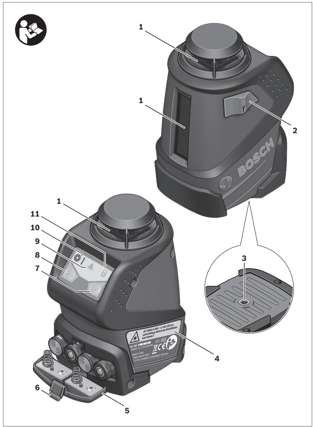 BOSCH PLL 360 - 2