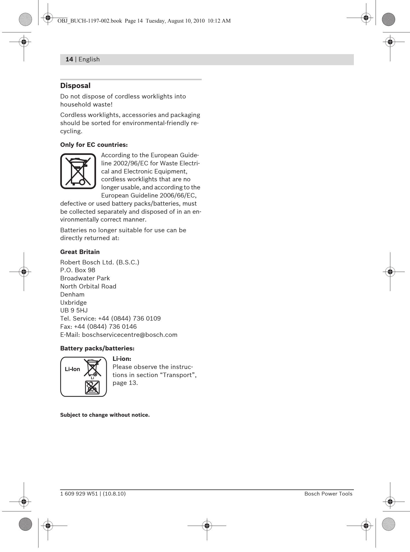 BOSCH PML LI - Li-ion: - 1