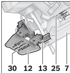 BOSCH PST 1000 PEL - Contrôle du tracé pour coupes biais (PST 1000 PEL) - 1