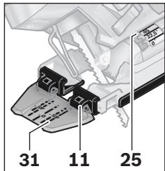 BOSCH PST 1000 PEL - Contrôle du tracé pour coupes biais (PST 1000 PEL) - 2