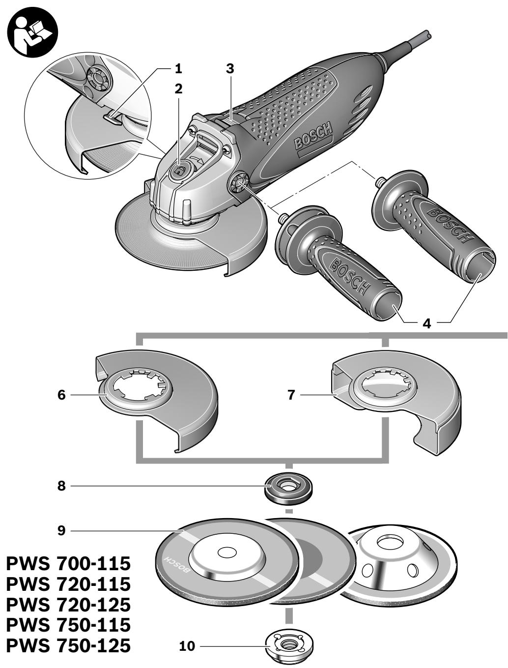 BOSCH PWS 720-125 - BOSCH - 1