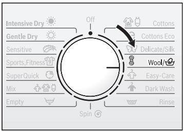 BOSCH WVD24520EU - Programmes de séchage - 2