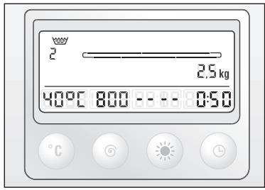 BOSCH WVD24520EU - Température de lavage - 1