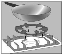 BOSCH PRA326B70E - Zusatzrost Wok - 1