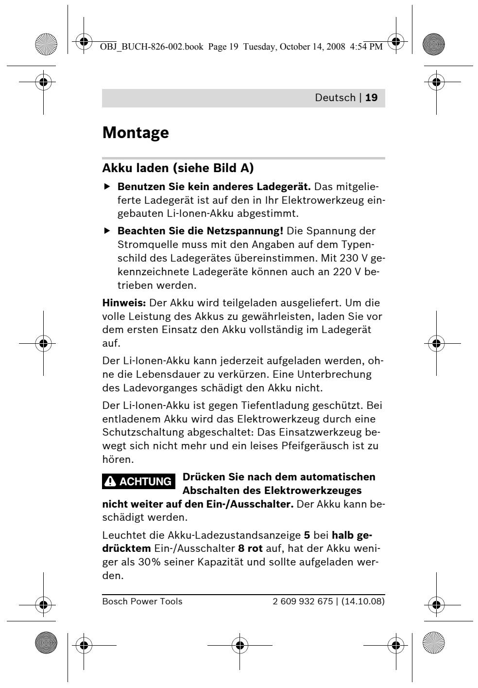 BOSCH IXO - Abgebildete Komponenten - 11