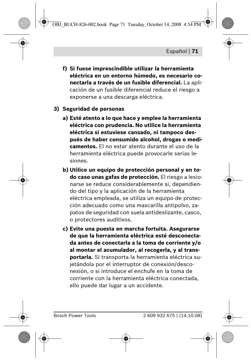 BOSCH IXO - 2) Seguridad electrica - 10