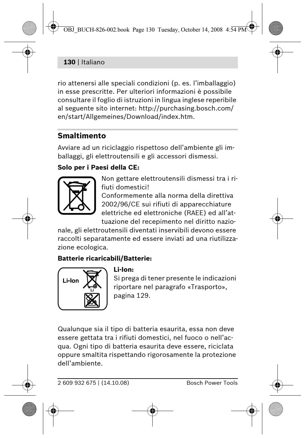 BOSCH IXO - ATTENZIONE - 16