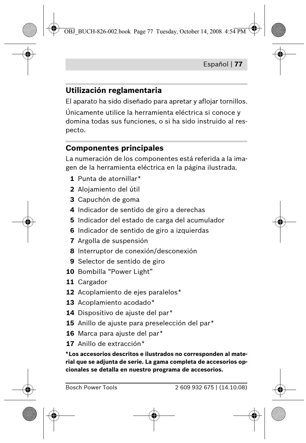 BOSCH IXO - Descripción del funciona - 11