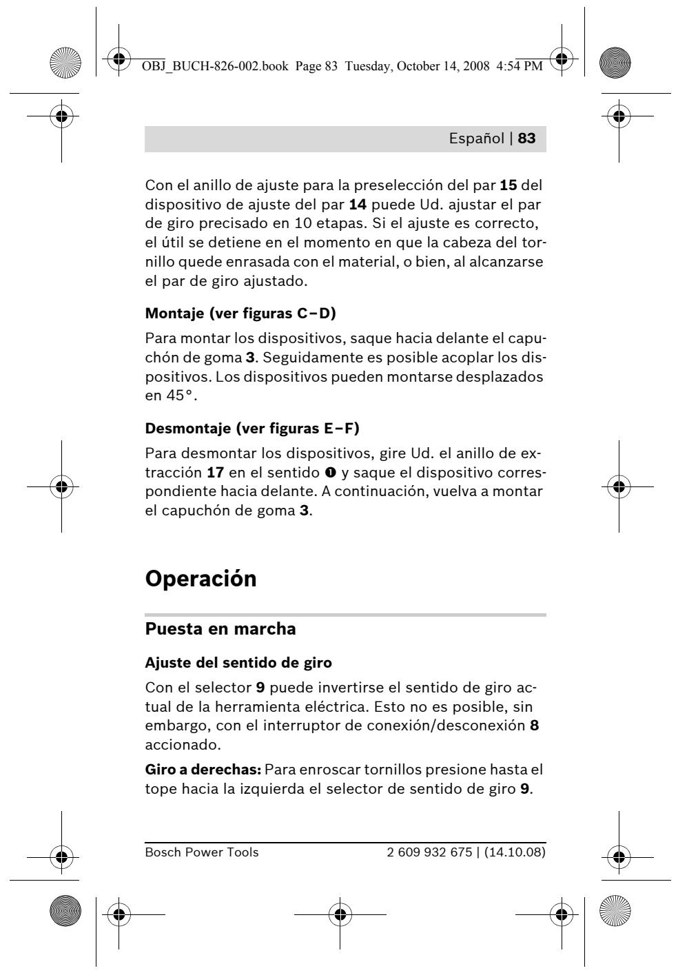 BOSCH IXO - Descripción del funciona - 25