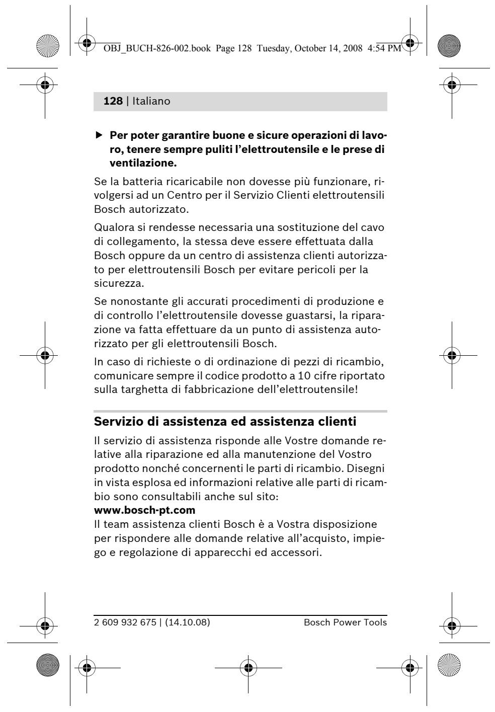 BOSCH IXO - ATTENZIONE - 14